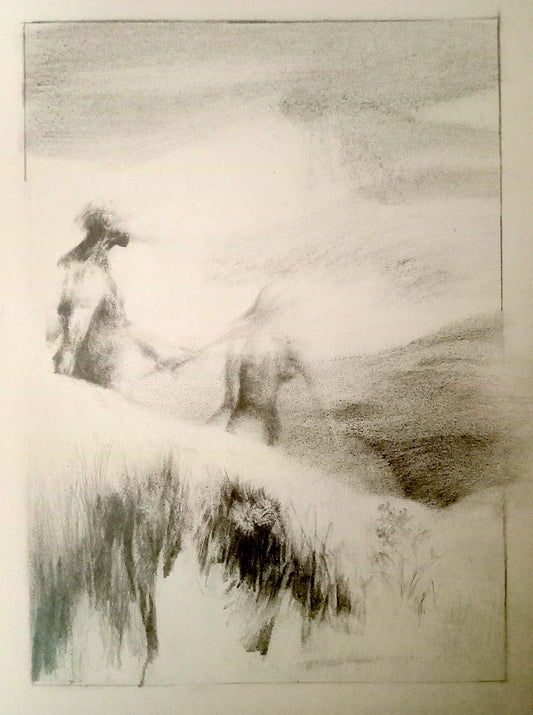 Tomasz Tobolewski, Paroles d'amour, crayon sur papier, 27x36 cm 